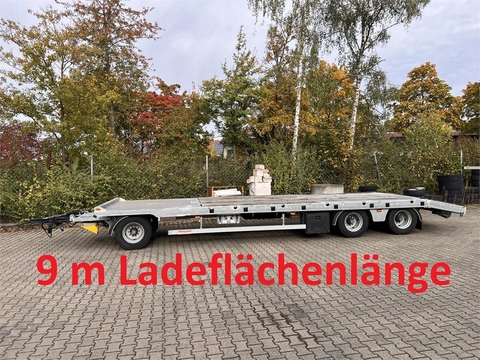 Möslein TO 3 F Schwebheim 3 Achs Tiefladeranhänger, Neuw