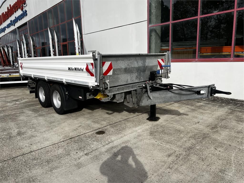 Schwarzmüller Mitteltal TA-2 14,4 t Tandemkipper- Tieflader Br 3