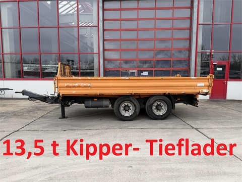 Müller Mitteltal KA-TA-T 13,5 t Tandemkipper- Tieflader