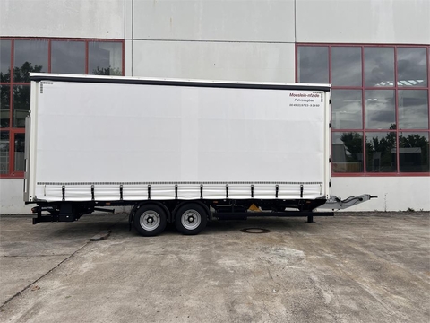 Möslein TPS 105 D-L Planenanhänger, Ladebordwand + Durch