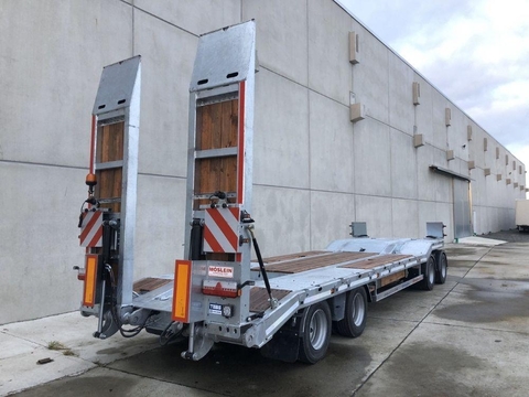 Möslein T 4 VB H1 neuer 4 Achs Tieflader hydraulischen R 3