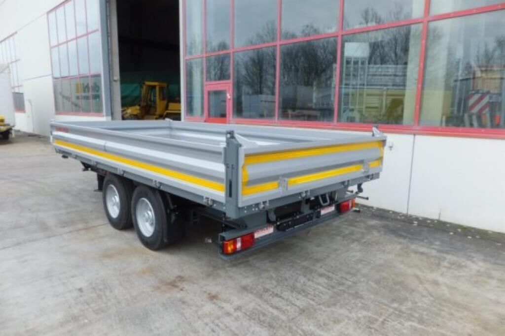 TTD 13 Weiß 13 t Tandem 3- Seitenkipper Tieflade 2