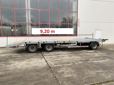 Möslein T 3-P9,2 OR 3 Achs Tieflader gerader Ladefläche