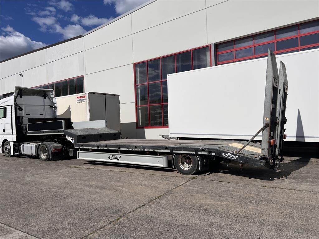 Fliegl SES210 1 Achs Satteltieflader 2