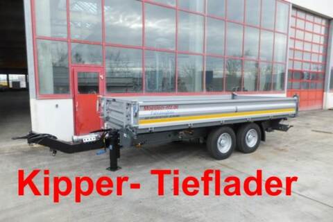 Sonstige TTD11 Orange neuer Tandem 3- Seitenkipper Tiefla