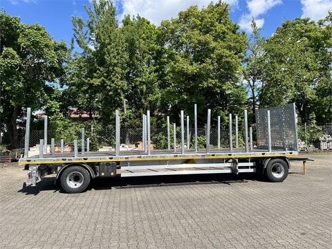Möslein T 2 Plato 8,6m 2 Achs Jumbo- Plato- Anhänger