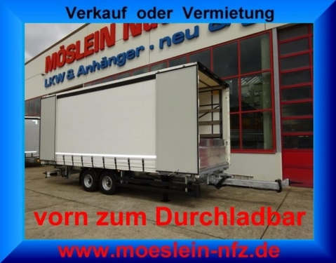 Möslein TPW 105 D Schwebheim Tandem- Planenanhänger Durc