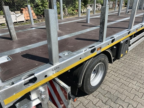 Möslein T 2 Plato 8,6m 2 Achs Jumbo- Plato- Anhänger