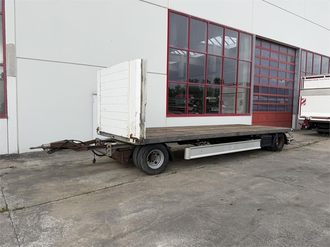Fliegl ZPS180 2 Achs Jumbo-Plato- Anhänger