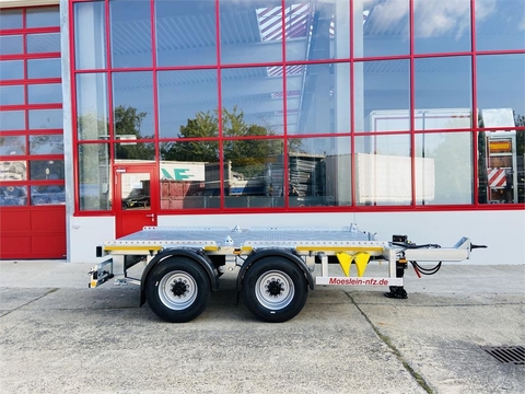 Möslein TMH 2 14 t Tandem- Ballast- Anhänger,geschlossen
