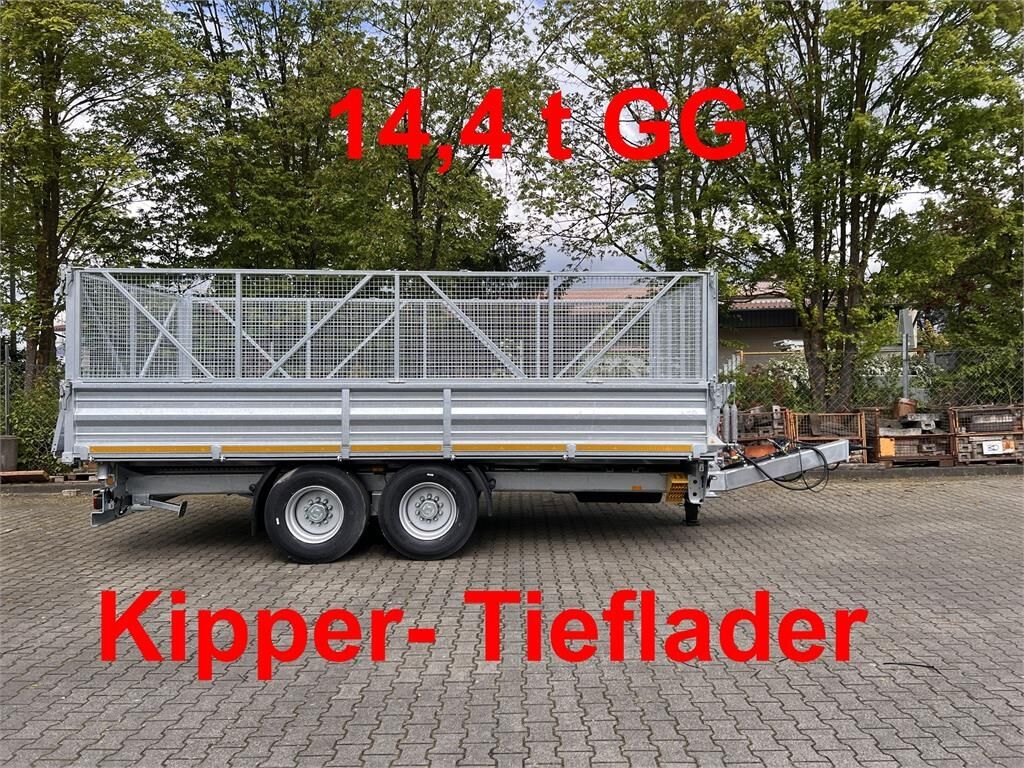 TTD 14 5,70 m 14 t Tandem- Kipper Tieflader 5,70 1