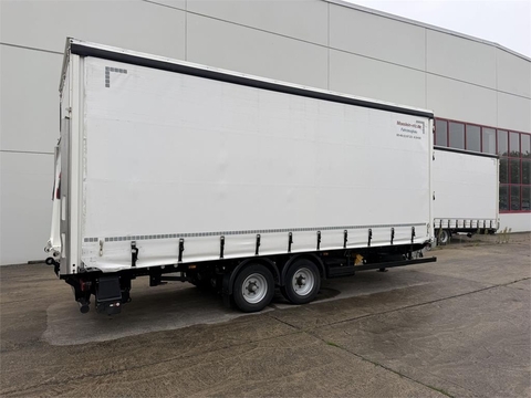 Möslein TPS 105 D-L Planenanhänger Ladebordwand + Durchl