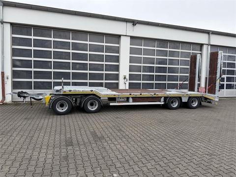 Möslein T 4 VB H2 neuer 4 Achs Tieflader hydraulischen R