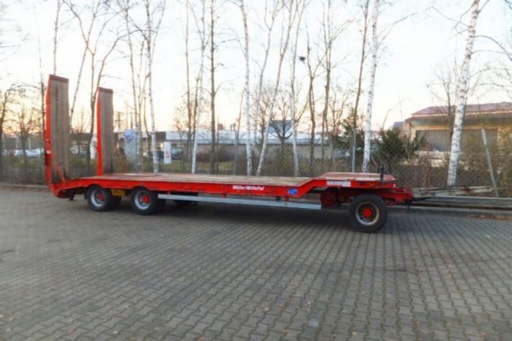 Schwarzmüller Mitteltal T 3 3 Achs Tieflader- Anhänger 3
