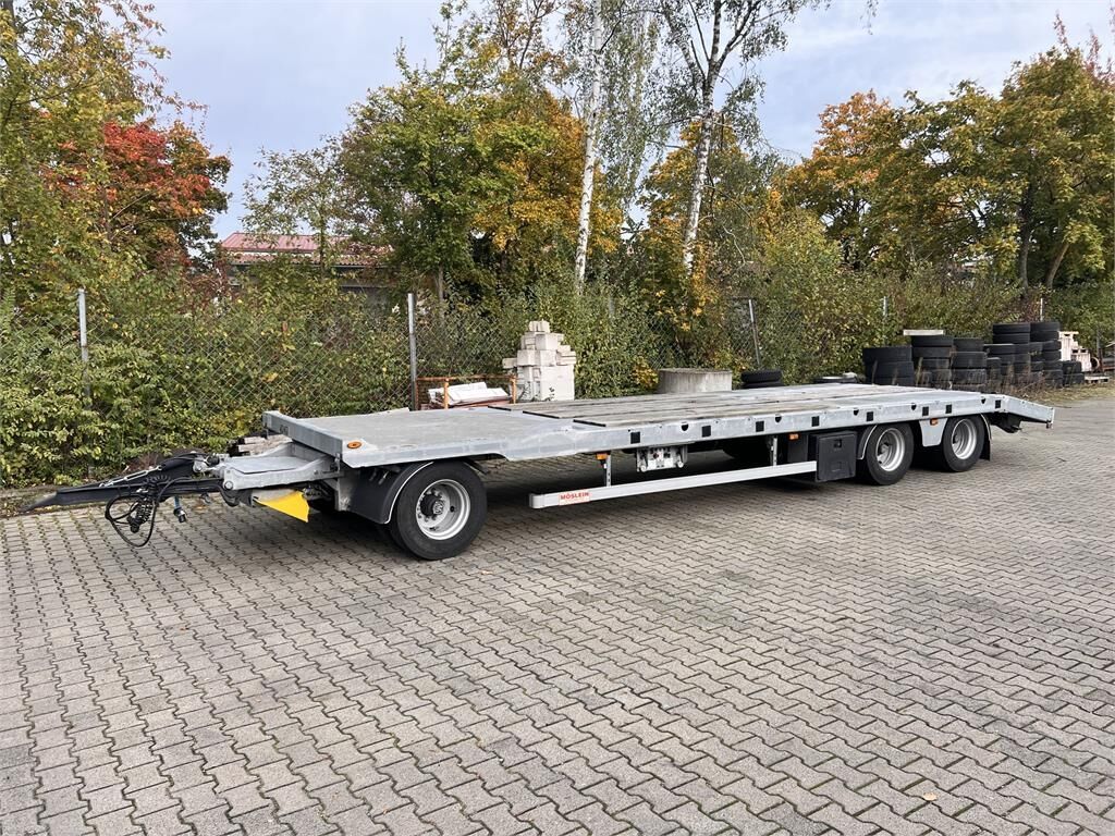 Möslein TO 3 F Schwebheim 3 Achs Tiefladeranhänger 2