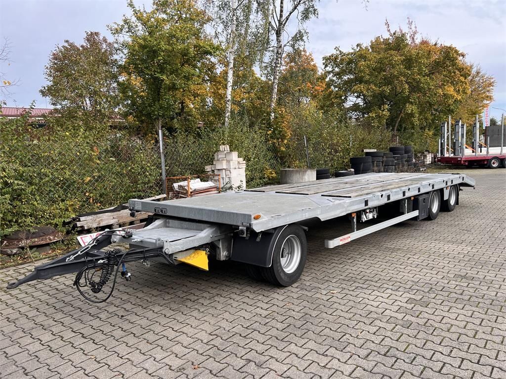 Möslein TO 3 F Schwebheim 3 Achs Tiefladeranhänger 3