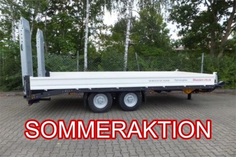 Möslein TTT 11-6,2 BR Weiß Tandemtieflader mit breiten R
