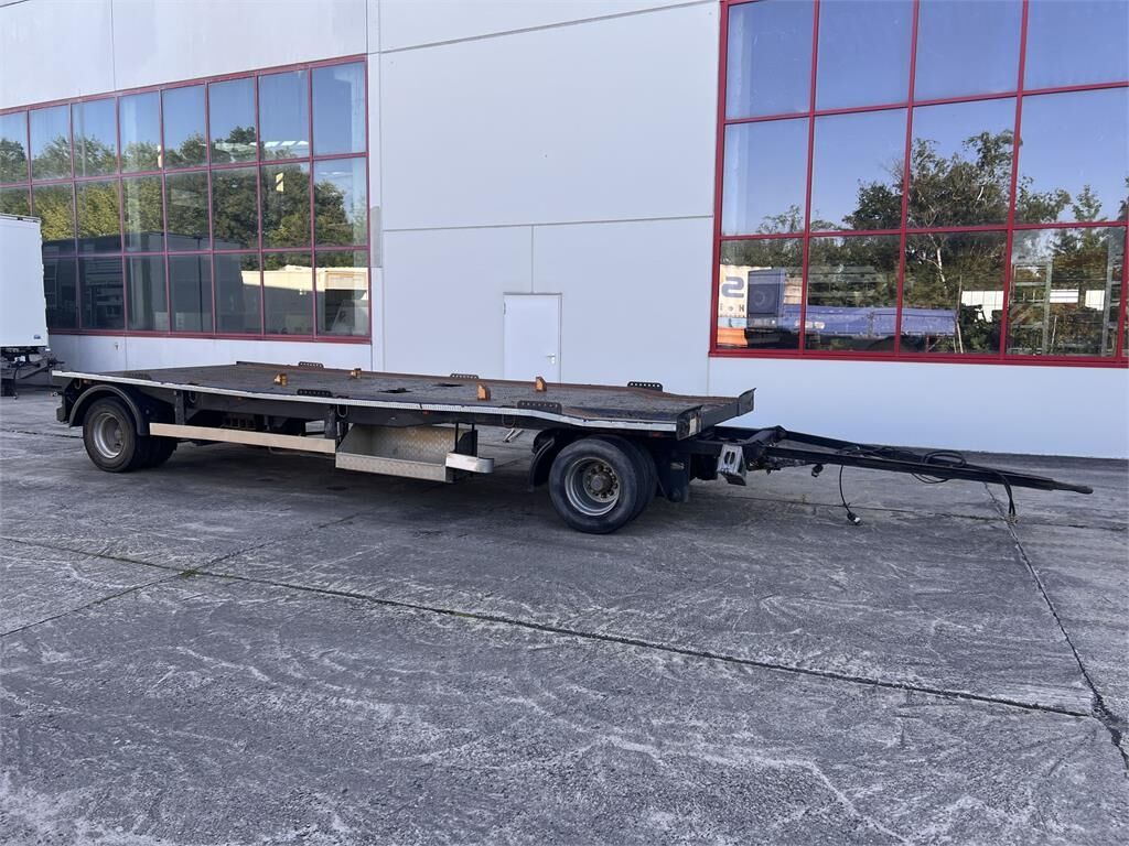 DAC 18000 2 Achs Kombi- Anhänger für Abroll- ode 1