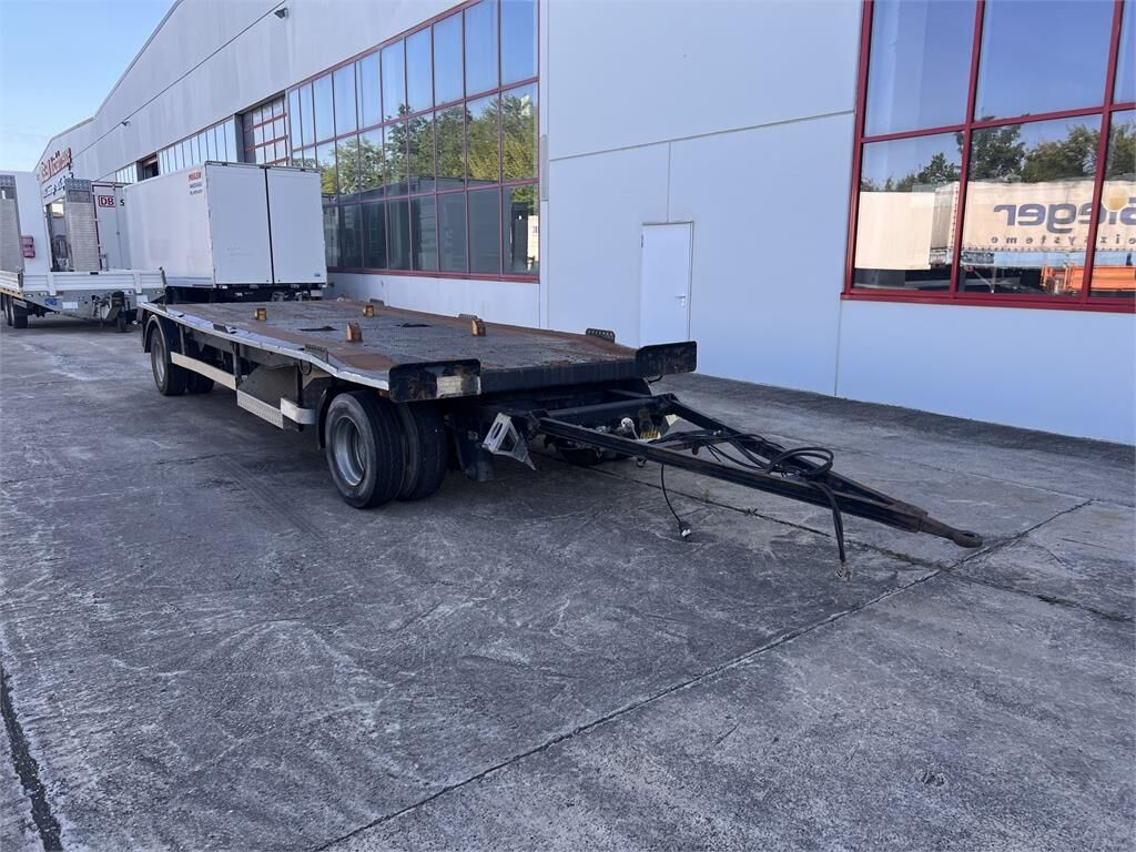 DAC 18000 2 Achs Kombi- Anhänger für Abroll- ode 2