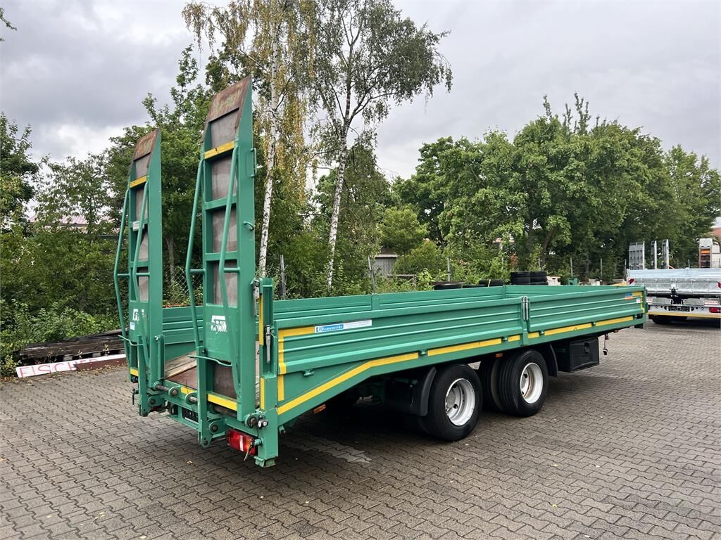 688/18000 18 t Tandemtieflader, wenig Benutzt 3