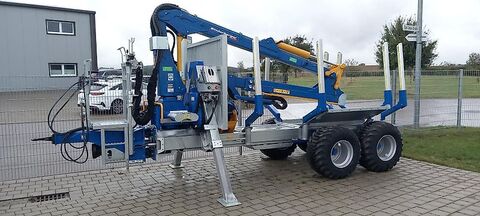 Binderberger Rückewagen RW 10 alpin mit BK 7000 L