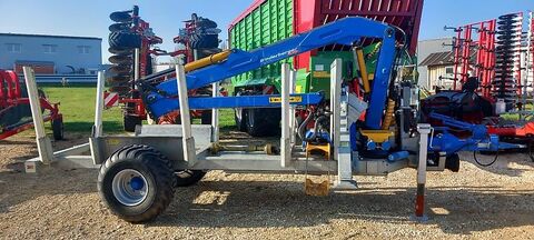 Binderberger RW 5 mit Kran BK 5300/Rückewagen/Holz