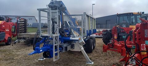 Binderberger Rückewagen RW 8 Alpin mit BK 7500 Kran 2