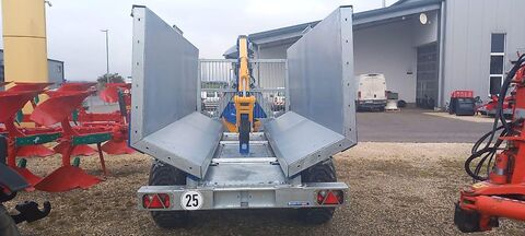 Binderberger Rückewagen RW 8 Alpin mit BK 7500 Kran 3