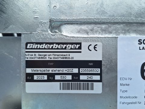 Binderberger H20Z eco Split