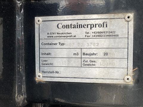 Containerprofi Abrollcont. 4,10 x 2,10 x 0,80