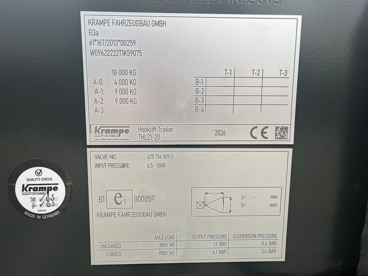Krampe THL20L carrier 3