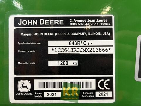 John Deere 643R