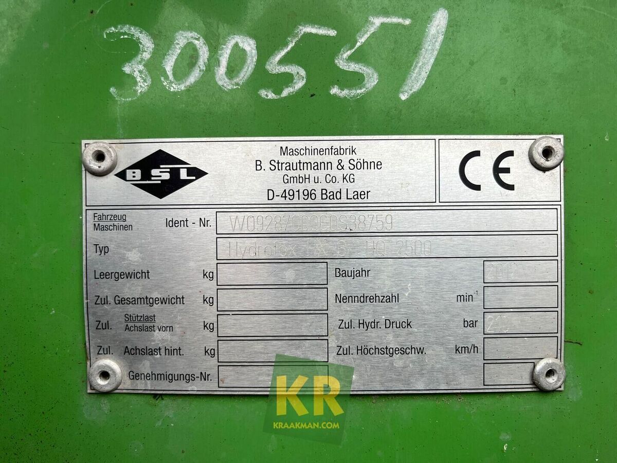 Hydrofox HX3/HQ 2500 kuilvoersnijder 2