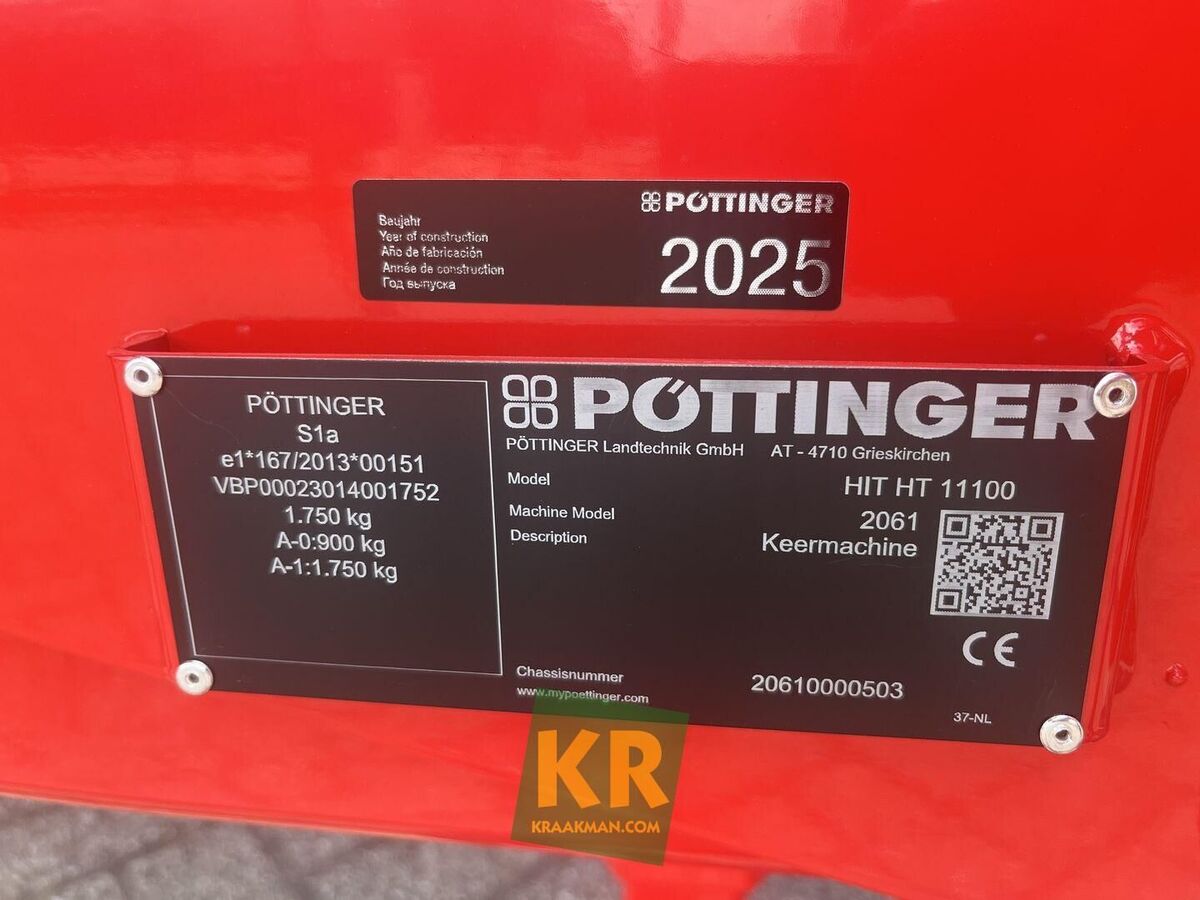 Pöttinger HIT HT 11100 1