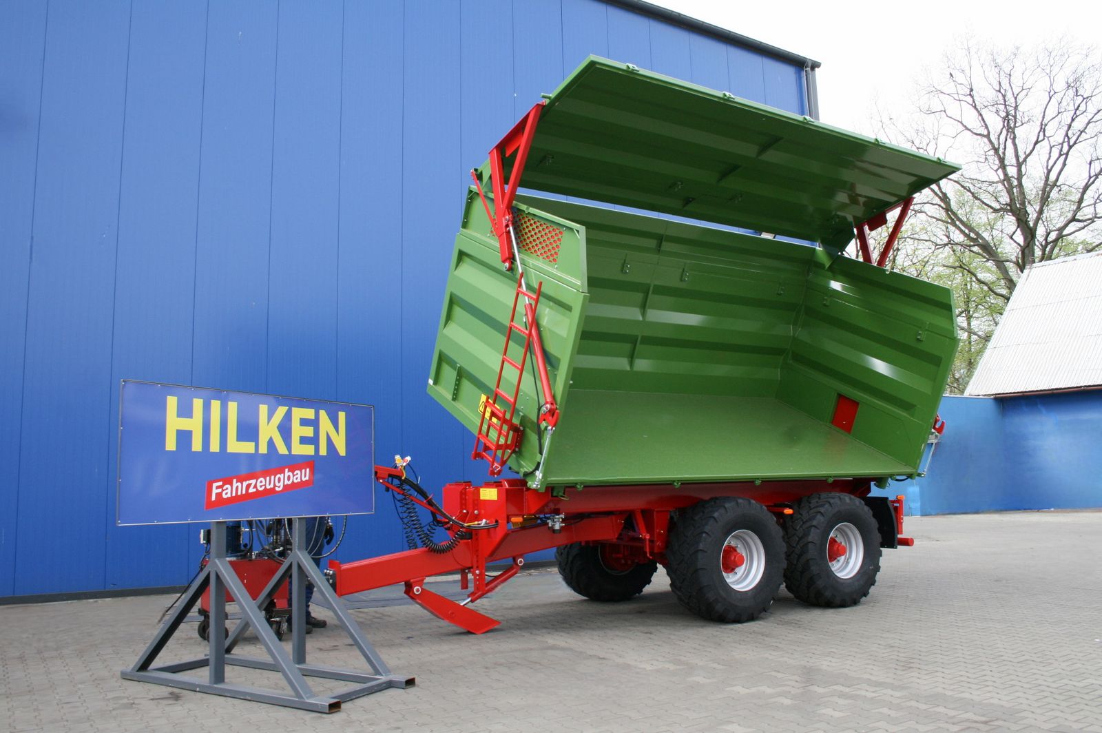 Hilken Tandem-Muldenkipper, TMK5000, hydr. Seitenklappe 1