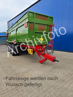 Hilken Tridem-Muldenkipper, MKR8600, Hardox-Boden, Reif