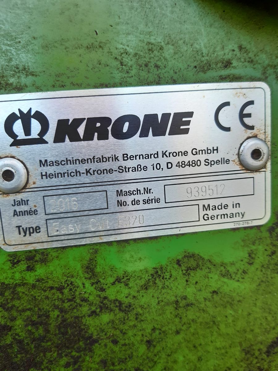 Krone Easy - Cut F 320 3