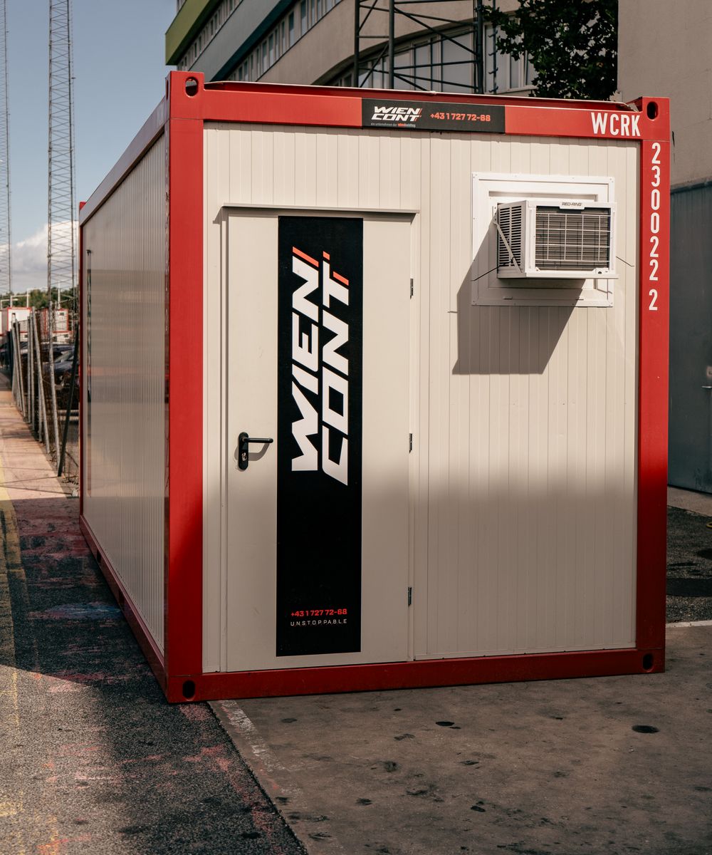 Büro- und Sanitärcontainer 2