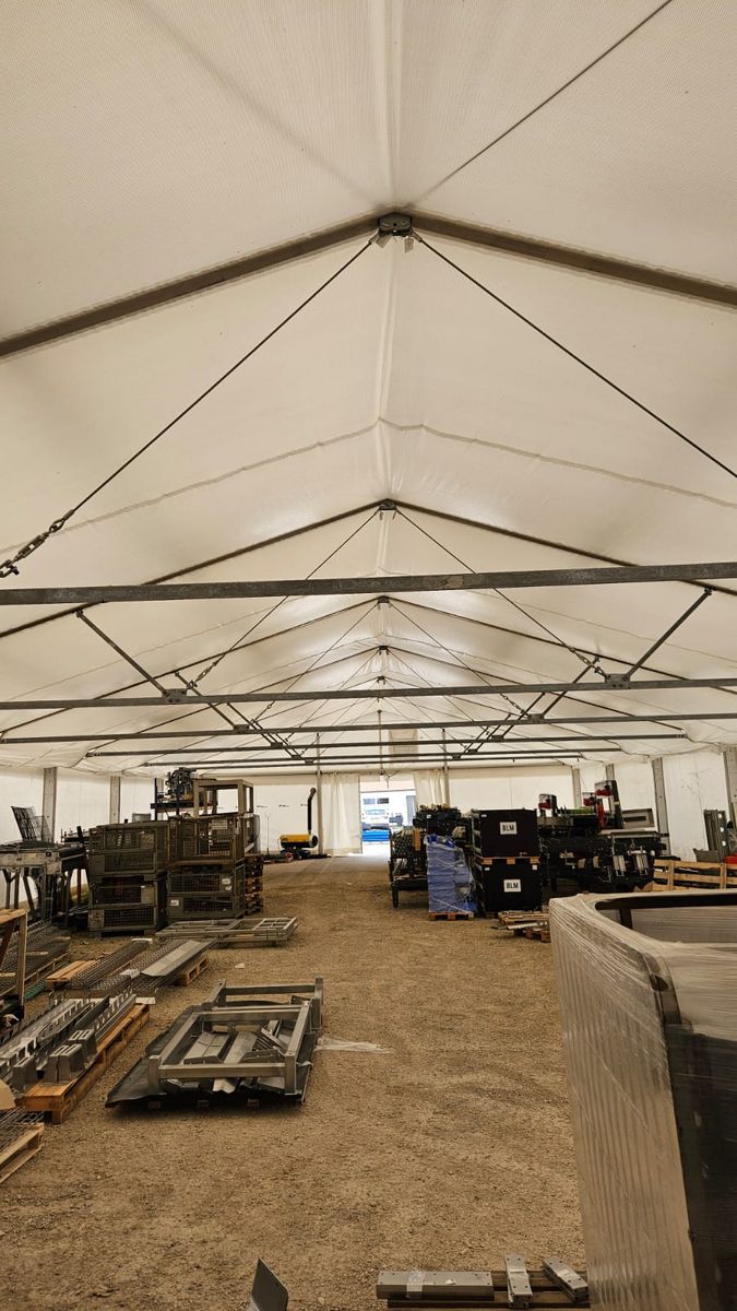 Lagerzelt / Zelthalle 35x15m   2