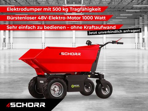 Sonstige SCHORR Minidumper 500kg Elektro 1000W 48V Elektr