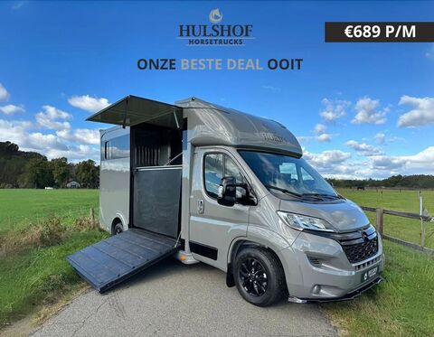 Citroen Jumper 2-paards paardenvrachtwagen XXL Black Lin