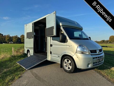 Renault Master MTM 2-paards paardenvrachtwagen MARGE B-r