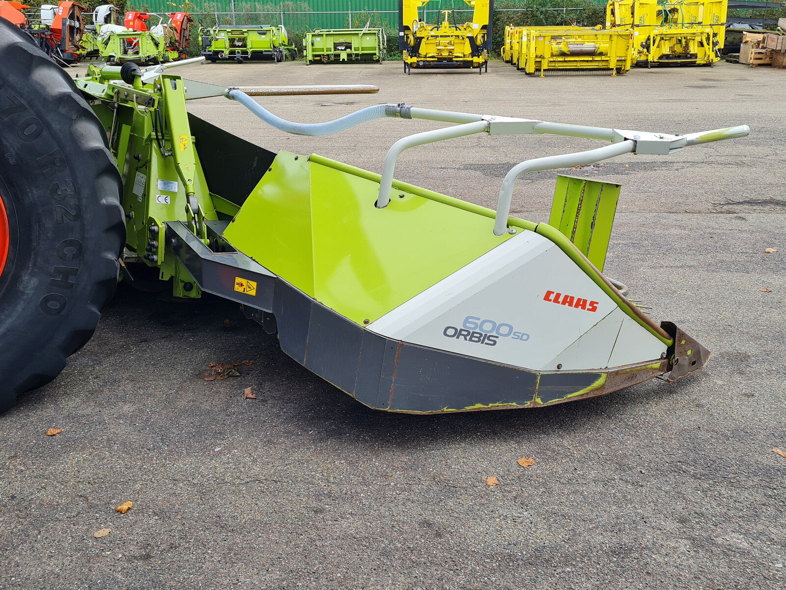 Claas Orbis 600SD rotary corn header 3