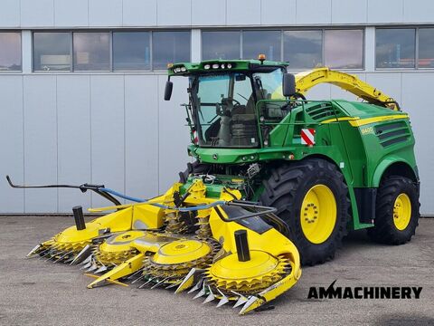 John Deere 8400 with Kemper 460 Plus