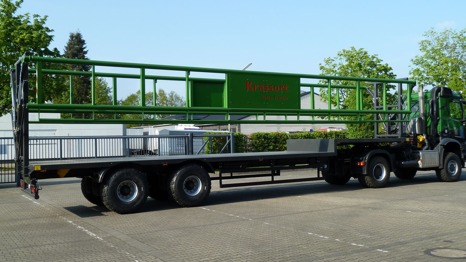 Krassort Ballentransportauflieger 3