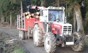 Holz Transport 