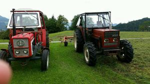 Lindner 550 SN und Fiat 466 DT