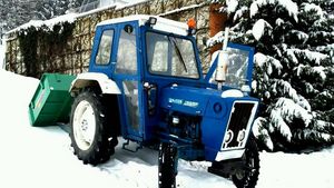 Ford 2600 im Schnee