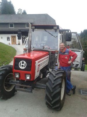 Mein Traktor und ich