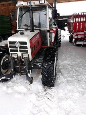 Steyr 8070 sk 2 nochn schnee ramq